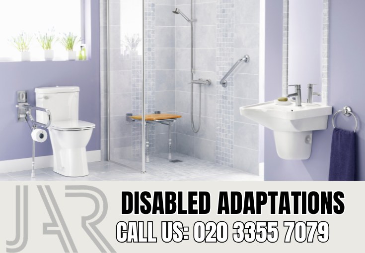Disabled Bathroom Adaptations by Raynespark Bathroom Fitters